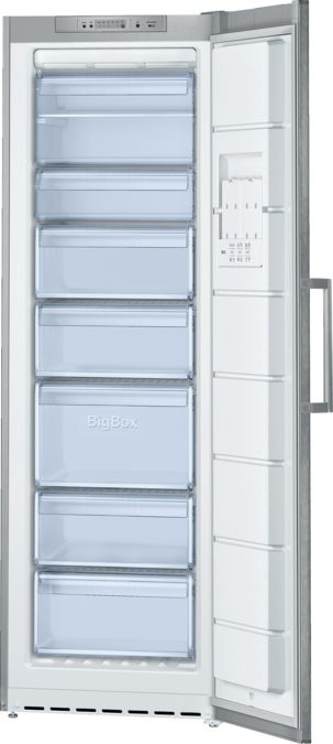 Congelador vertical de libre instalación Puerta acero antihuellas. 186 x 60 cm EAN: 4242002624150 GSN32V73EU GSN32V73EU-1