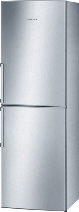 Series 4 Free-standing fridge-freezer with freezer at bottom 185 x 60 cm Stainless steel (with anti-fingerprint) KGN34VI20G KGN34VI20G-2
