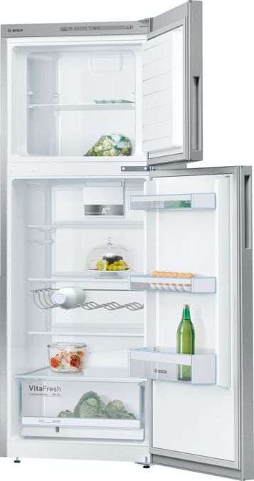 Serie | 4 Samostojeći hladnjak sa zamrzivačem na vrhu 161 x 60 cm Izgled nehrđajućeg čelika KDV29VL30 KDV29VL30-1