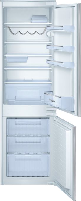 Serie | 2 Beépíthető, alulfagyasztós hűtő-fagyasztó kombináció 177.2 x 54.1 cm sliding hinge KIV34X20 KIV34X20-1