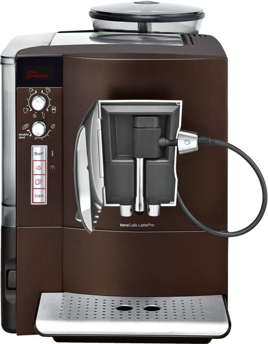 VeroCafe LattePro Kaffeevollautomat Dunkles Espressobraun 