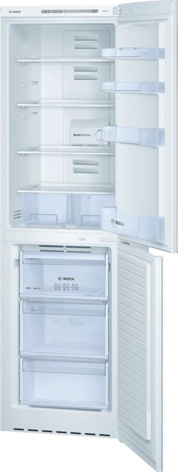 Free-standing fridge-freezer with freezer at bottom KGN39NW20G KGN39NW20G-1