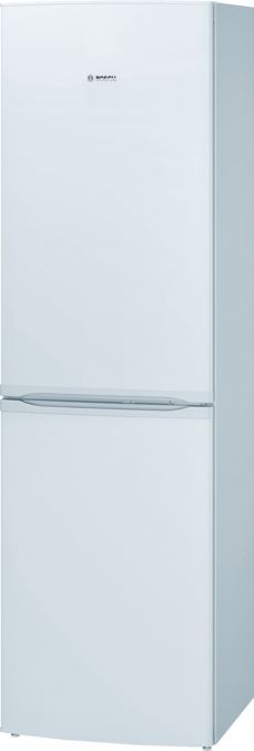 Free-standing fridge-freezer with freezer at bottom 201 x 60 cm White KGN39NW20 KGN39NW20-2