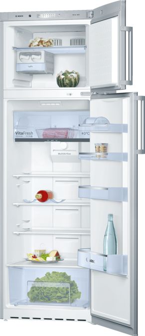 Série 4 Réfrigérateur 2 portes pose-libre 185 x 60 cm Couleur Inox KDN32X45 KDN32X45-2