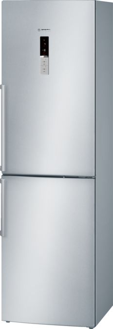 Free-standing fridge-freezer with freezer at bottom 200 x 60 cm Inox-look KGN39AL32G KGN39AL32G-2