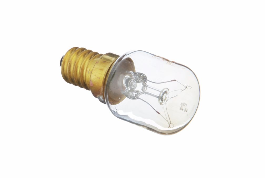 Lampe 230V,15W,E14,klar Kolben 29mm, Durchm. 25mm 00602674 00602674-1