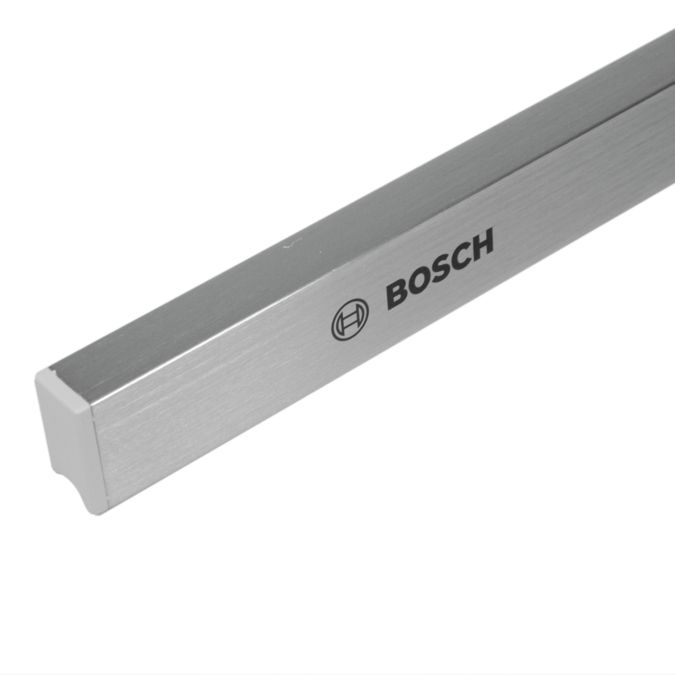 Handle-strip stainless steel, with logo, without cutout for operating module Handle Strip for Extractor Hood 00434282 00434282-2