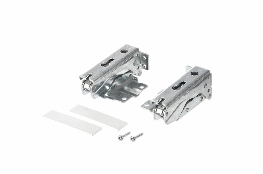 Flat hinge repair set freewheel top/bottom 2pcs. Hinge pin: 173630 Please use screw 00627514 00481147 00481147-1