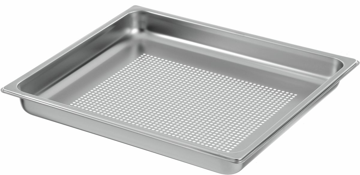 Perforated gastronorm cooking container for steam ovens 00664956 00664956-2
