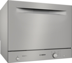 Lave-vaisselle compact encastrable Bosch SCE52M75EU Finition inox 60 cm -  Série 6