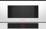 Bosch micro-ondes 60x38cm encastrable en verre Noir en Acier inoxydable -  20L à prix pas cher