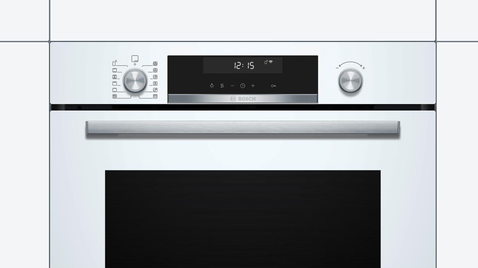 Horno Multifunción - Bosch HBG5780W6 Cristal Blanco Pirólisis | Electrónica  Vicente