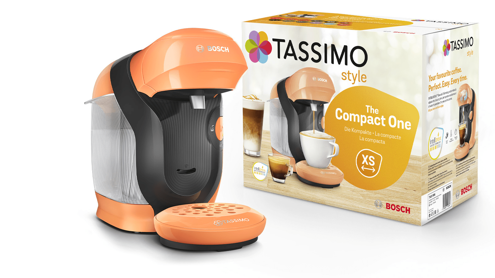 BOSCH CAFETERA TASSIMO STYLE MULTIBEBIDA + CUPÓN NEGRA