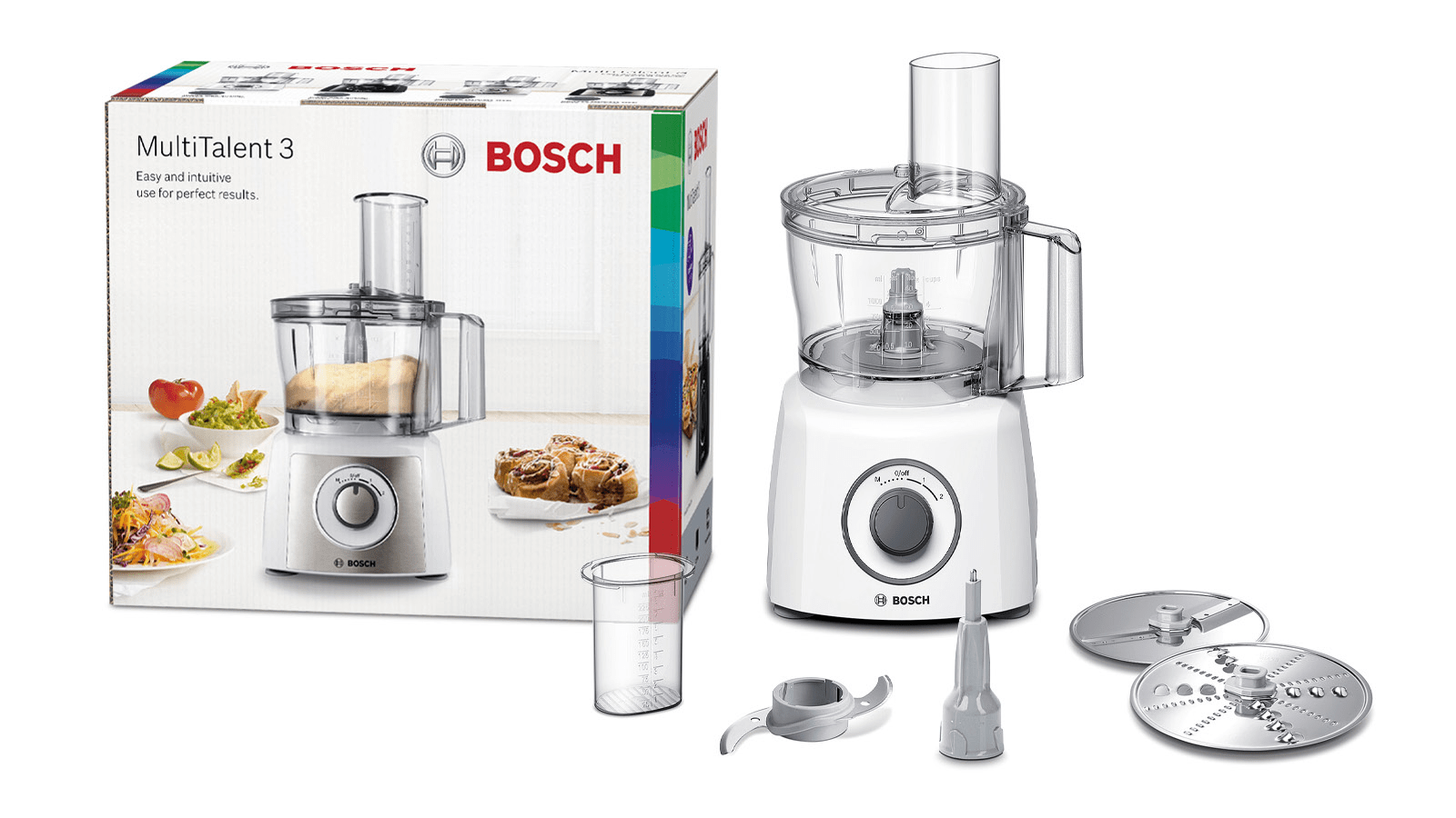 Bosch multitalent 3 mcm3110w foodprosessor