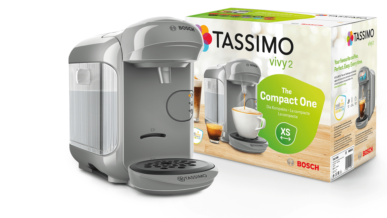BOSCH - TAS1406 - Cafetera multibebida