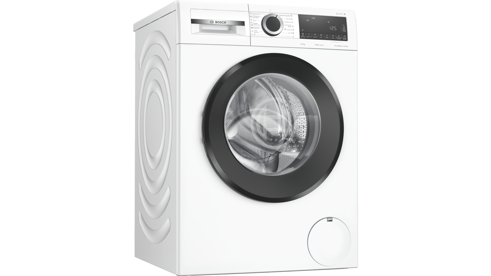 Bosch Serie 6 WNG25400ES Lavadora - secadora Sin HomeConnect, 10 kg, 1400  rpm, E, Blanco [Clase de eficiencia energética A]