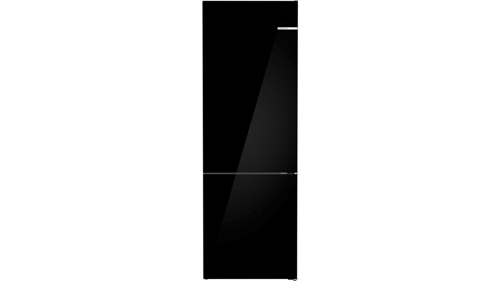 Bosch KGN49LBCF Serie 6, Frigorífico combinado de libre instalación,  Acabado en cristal, 203 x 70 cm, Negro