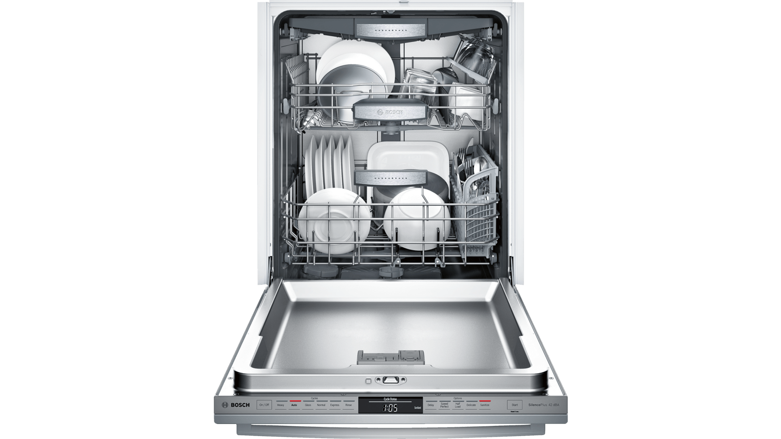 dishwasher with timelight