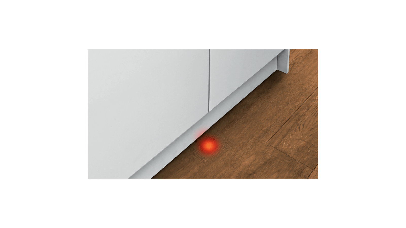 integrated dishwasher floor display