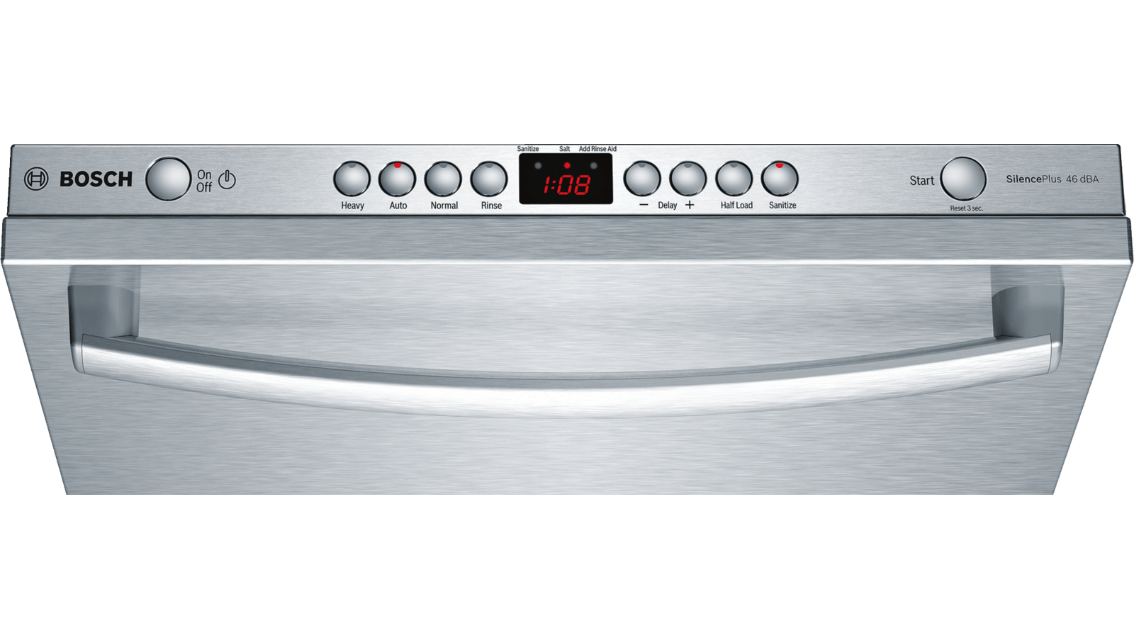 Bosch Spx5es55uc Bar Handle Dishwasher