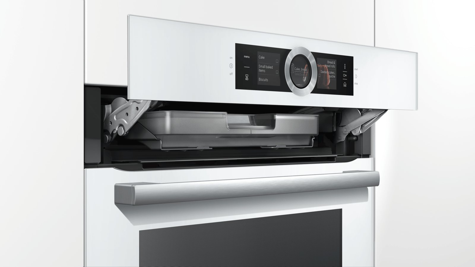 Bosch HRG635BS1 - Horno A+ Multifunción Vapor añadido Gourmet Softmove -  Lacasadelelectrodomestico.com