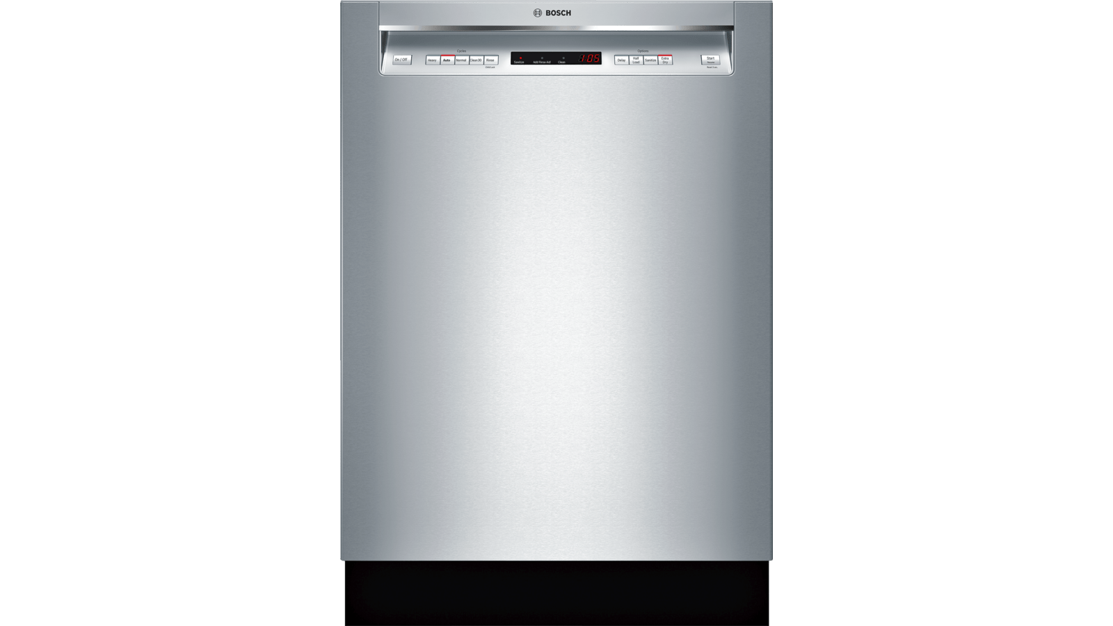 Bosch 300 Front Control 24 in Built In Dishwasher Stainless Steel 