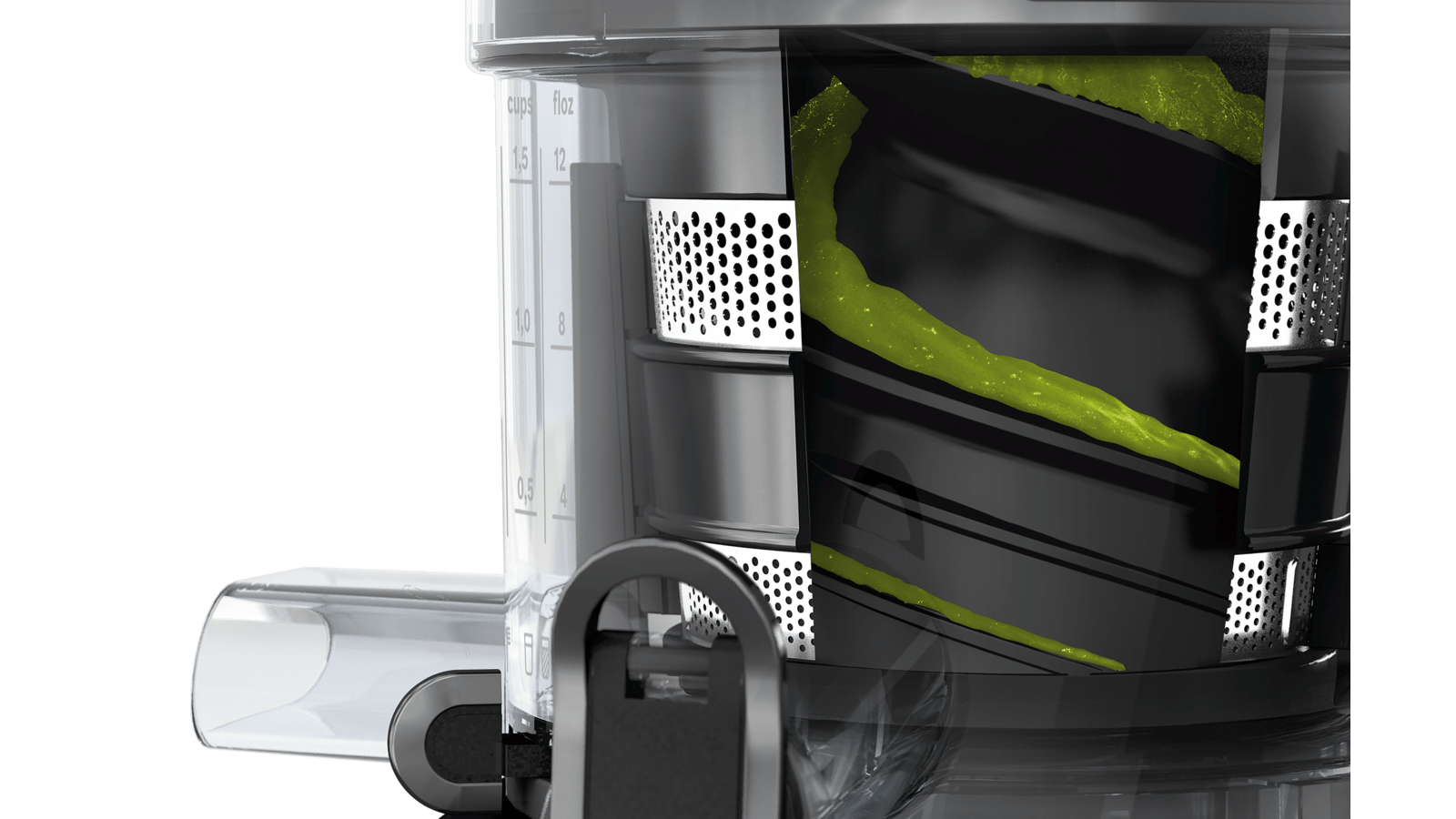 Sokowirówka VitaExtract 150 W Biały MESM500W Sokowirówka VitaExtract 150 W Biały MESM500W