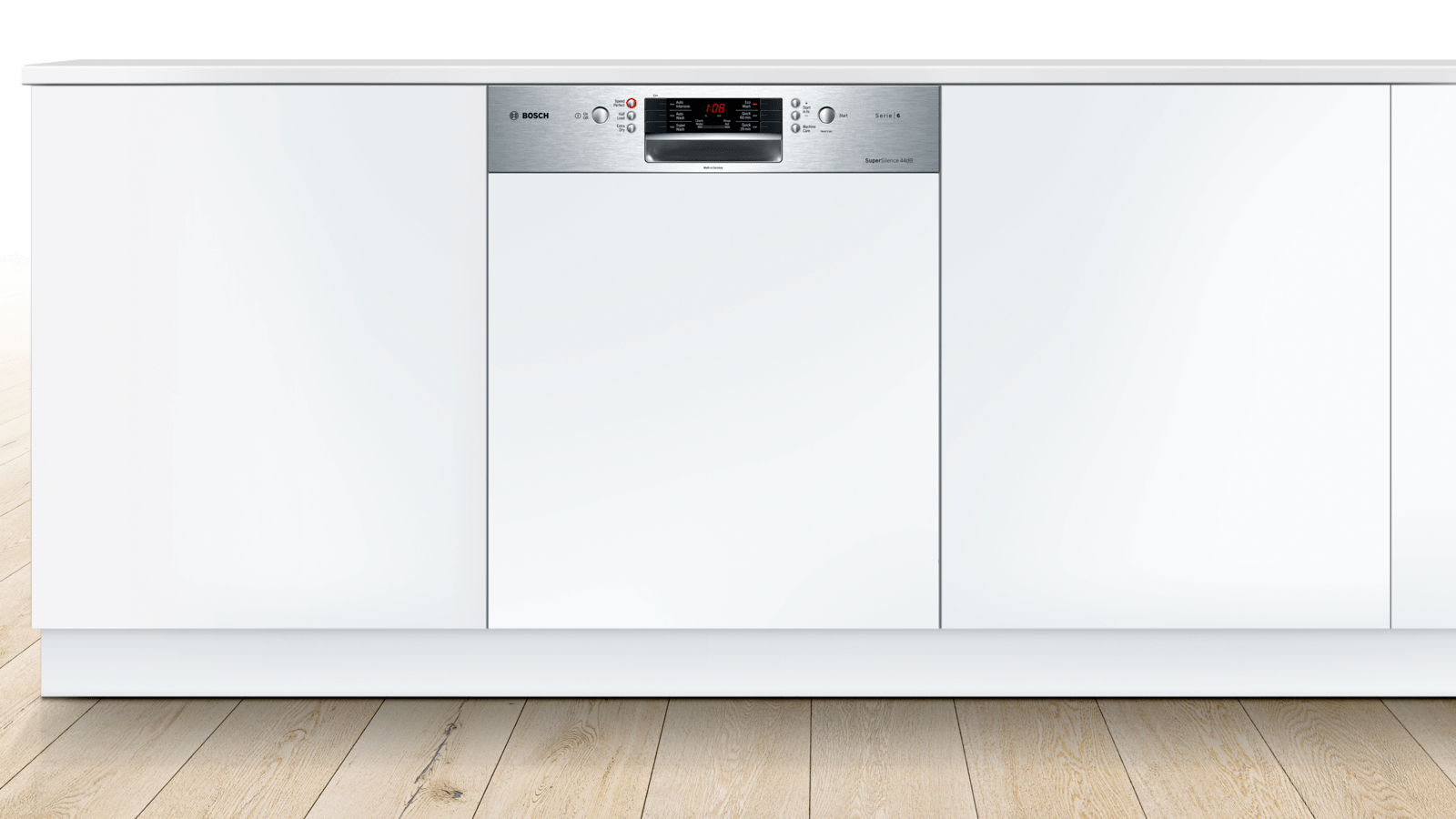 bosch semi integrated dishwasher smi66ms01a