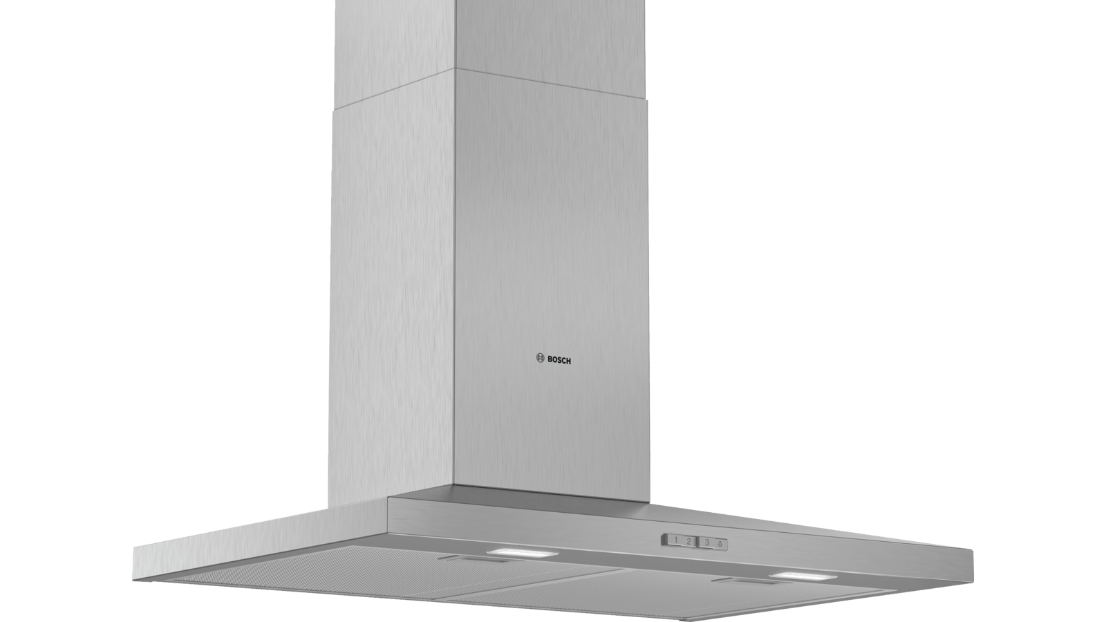Stainless Steel Bosch DWQ74BC50B Serie 2 75 centimetres Low Profile Cooker Hood 