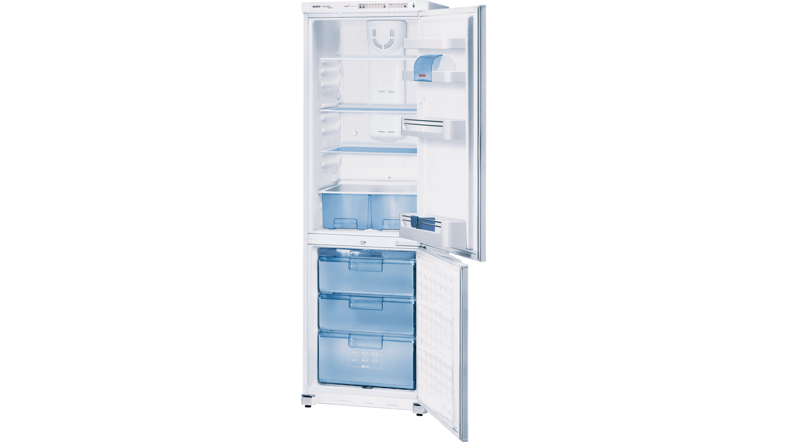 Bosch Kgu34645gb Bottom Freezer White