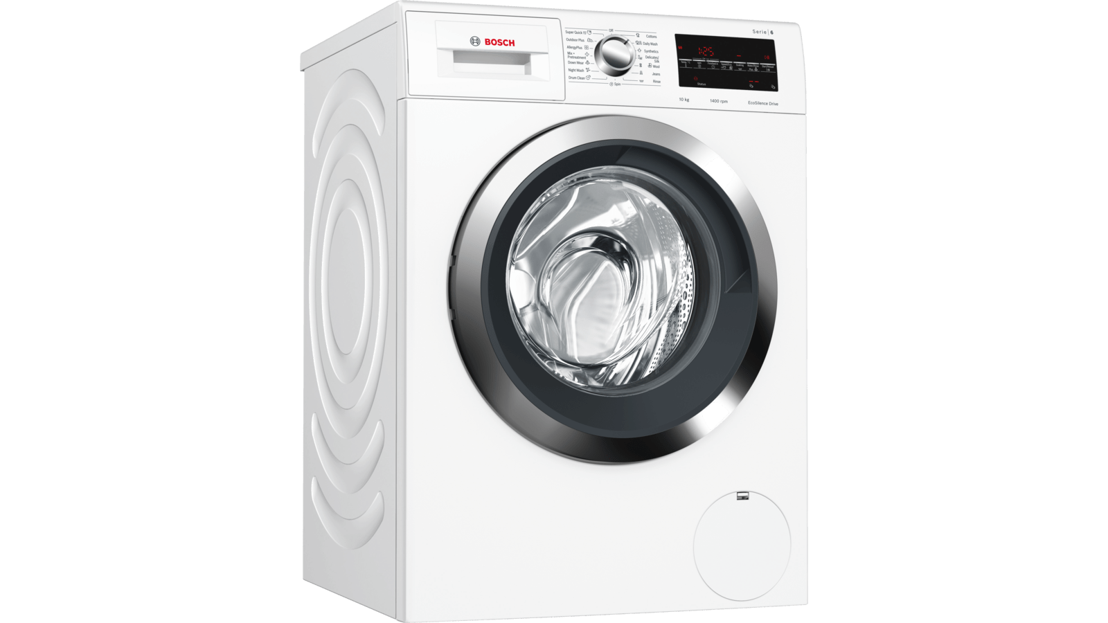 bosch front load washing machine dimensions