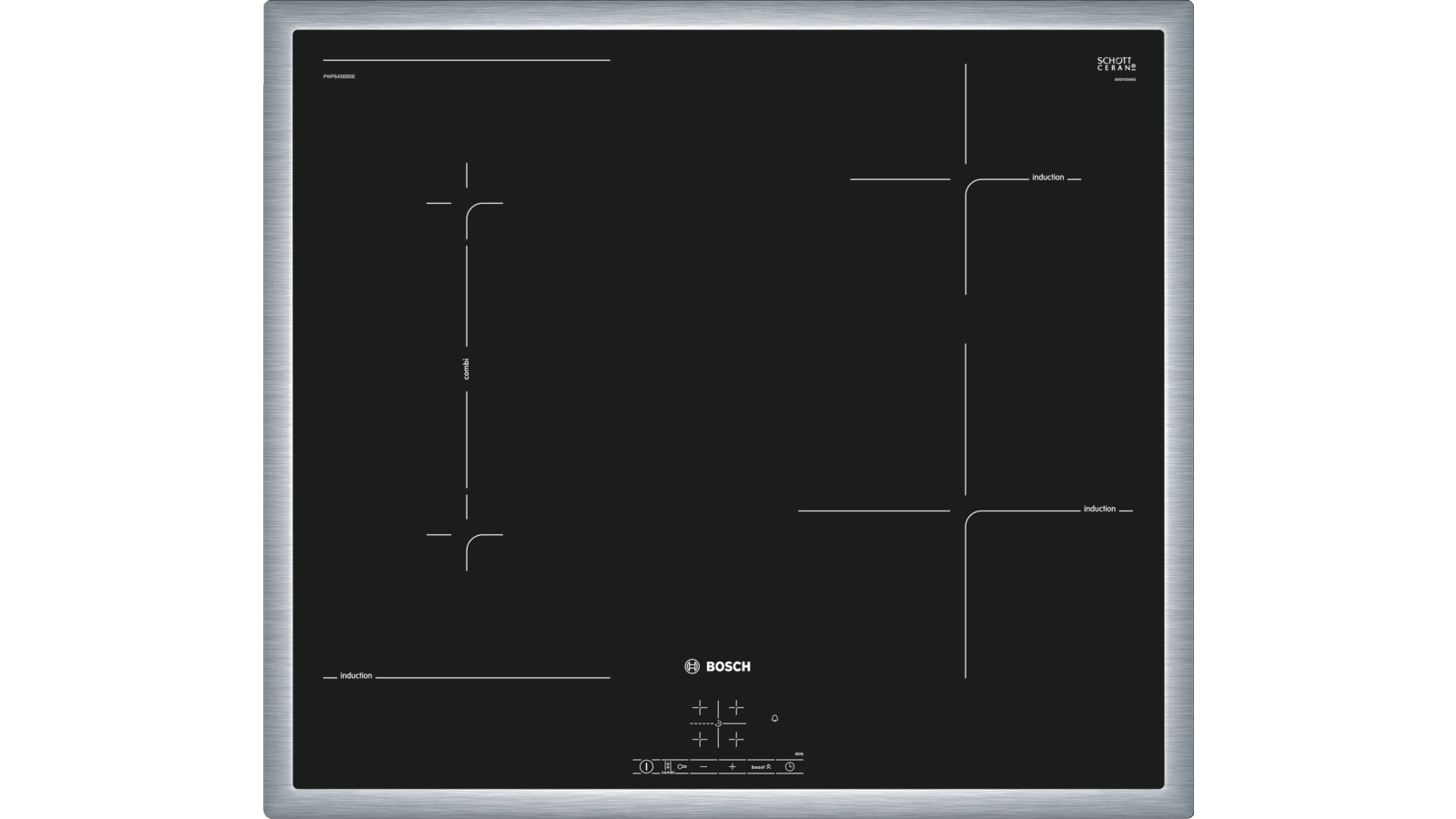 Bosch Pwp645bb5e Indukcionnaya Varochnaya Panel