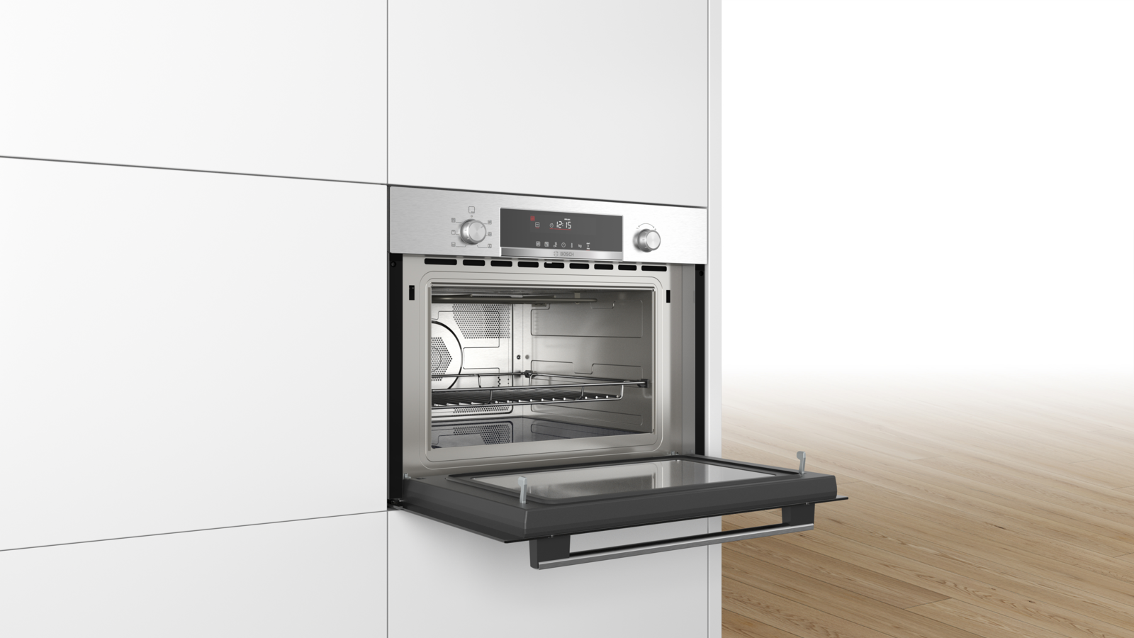 BOSCH - CMA585GS0 - Horno compacto con microondas
