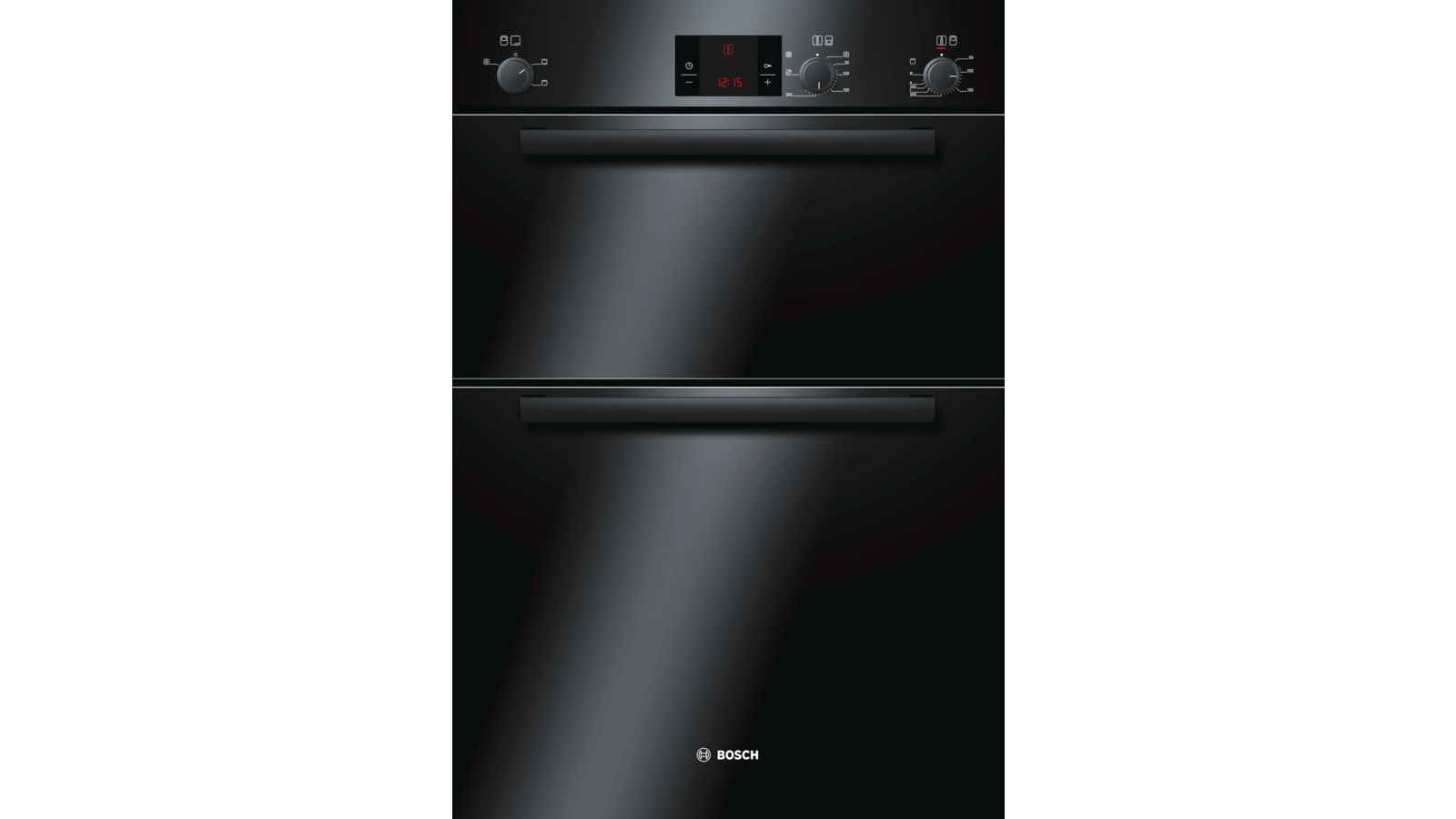 bosch hbn13b261b serie 6 electric built under double oven black