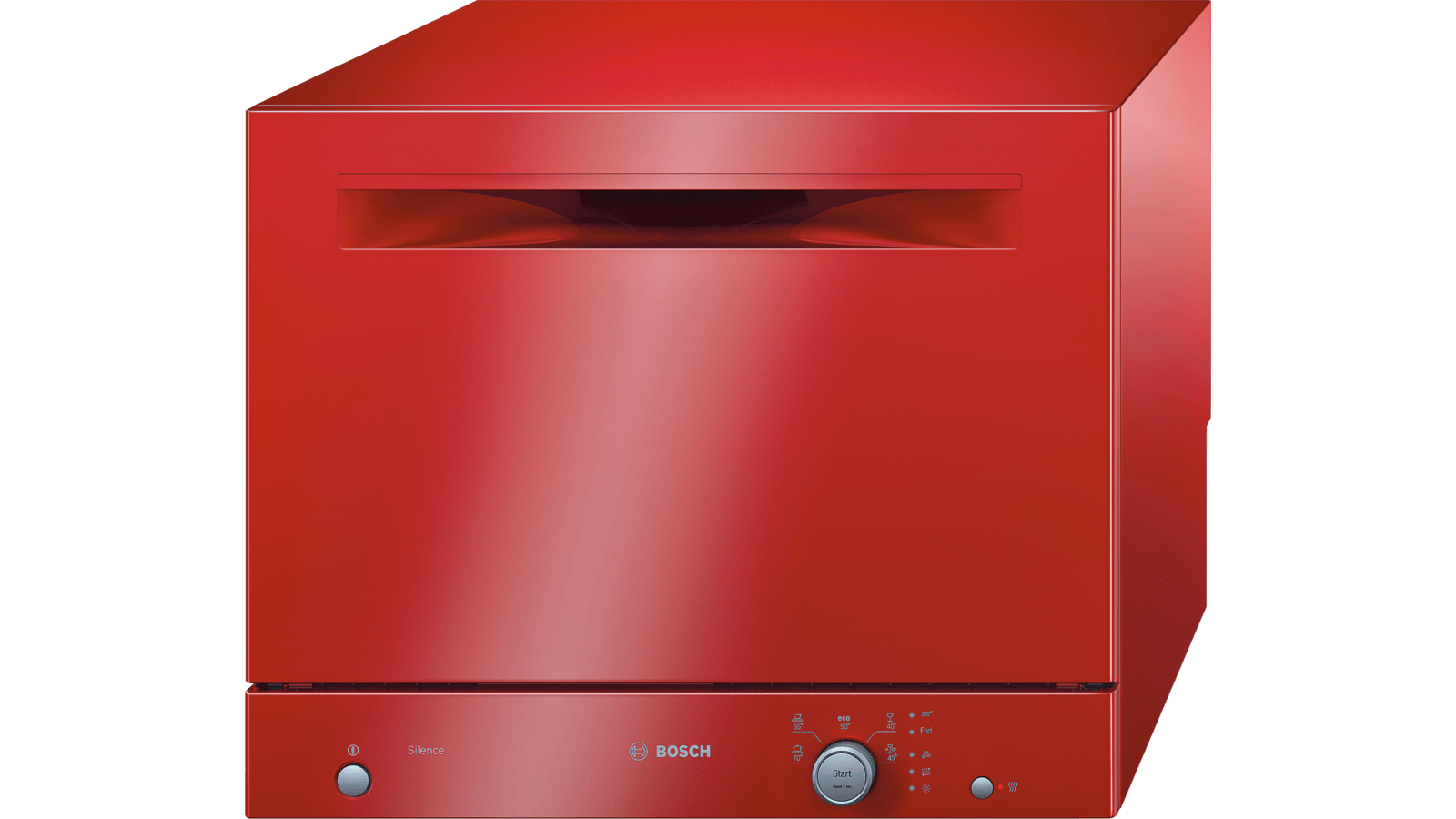 BOSCH - Lave-vaisselle compact 6 couverts a+ pose-libre rouge