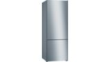 Serie 6 Alttan Donduruculu Buzdolabı 193 x 70 cm Kolay temizlenebilir Inox KGN56IJFAN KGN56IJFAN-1