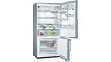 Serie 6 Alttan Donduruculu Buzdolabı 187 x 86 cm Kolay temizlenebilir Inox KGN86HIF0N KGN86HIF0N-2