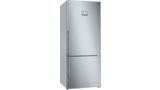 Serie 8 Alttan Donduruculu Buzdolabı 186 x 75 cm Kolay temizlenebilir Inox KGA76PIF0N KGA76PIF0N-1