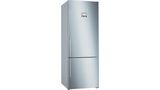 Serie 6 Alttan Donduruculu Buzdolabı 193 x 70 cm Kolay temizlenebilir Inox KGN56AIF0N KGN56AIF0N-1