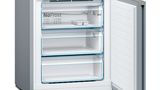 Serie 4 Szabadonálló, alulfagyasztós hűtő-fagyasztó kombináció 203 x 70 cm Fémhatású kinézet KGN49XLEA KGN49XLEA-7