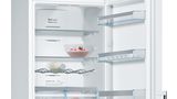Serie 4 Szabadonálló, alulfagyasztós hűtő-fagyasztó kombináció 186 x 60 cm Fehér KGN367WEQ KGN367WEQ-5