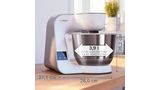 Series 4 Kitchen machine with scale MUM 5 1000 W White,  MUM5XW40G MUM5XW40G-9