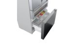800 Series French Door Bottom Mount Refrigerator, Glass door 36'' Stainless Steel B36CL81ENG B36CL81ENG-10