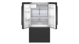 Série 500 Réfrigérateur à portes françaises congélateur en bas 36'' Acier inoxydable noir B36CD50SNB B36CD50SNB-4