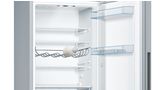 Series 4 Free-standing fridge-freezer with freezer at bottom 176 x 60 cm Stainless steel look KGV33VLEAG KGV33VLEAG-4