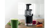 Slow juicer  VitaExtract 150 W Black, Brushed stainless steel MESM731MIN MESM731MIN-9