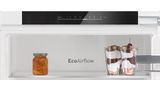 Series 4 Built-in fridge-freezer with freezer at bottom 177.2 x 54.1 cm flat hinge KIN86HFE0 KIN86HFE0-3