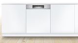 Series 4 Semi-integrated dishwasher 60 cm Stainless steel SMI4HTS01A SMI4HTS01A-2
