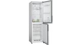 Series 2 Free-standing fridge-freezer with freezer at bottom 182.4 x 55 cm Stainless steel look KGN27NLFAG KGN27NLFAG-2