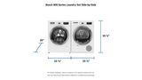 800 Series Compact Condensation Dryer WTG865H4UC WTG865H4UC-7